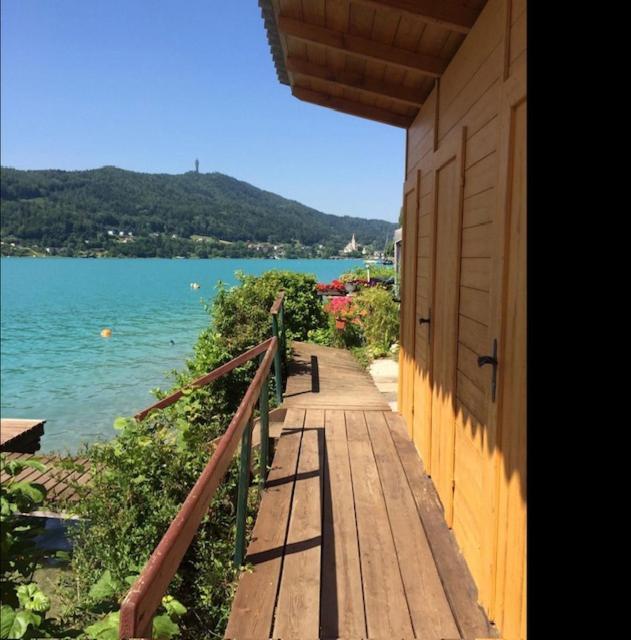 Seehaus Hochauer Direkter Seezugang Woerthersee Apartman Pörtschach am Wörthersee Kültér fotó